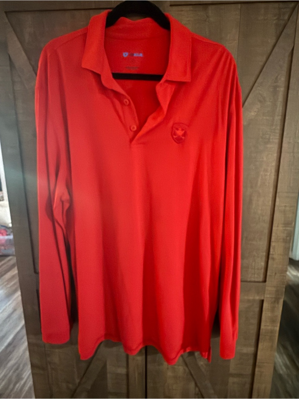 IBKUL  Bel-Air Country Club Mens XL Red Stretch Lightweight Golf vintage